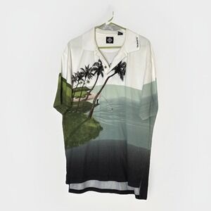 Tabasco Hot Sauce Mens Golf Polo Shirt Large All Over Print Novelty Casual